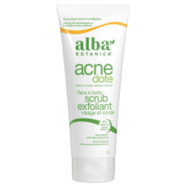 Alba Botanica ACNEdote Face & Body Scrub