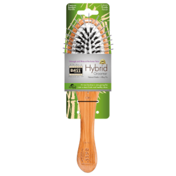 Bass Brushes Pet Brush Hybrid Groomer Small