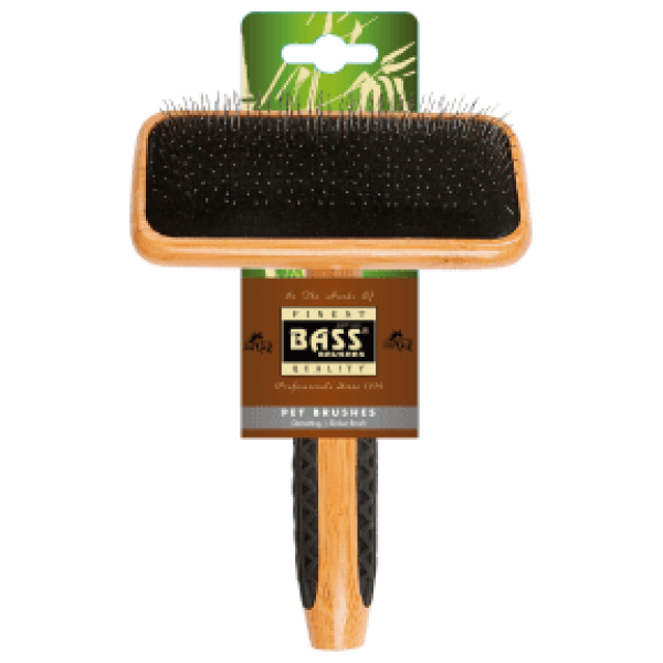 Bass Brushes Pet Brush De-Matting, Firm Pin