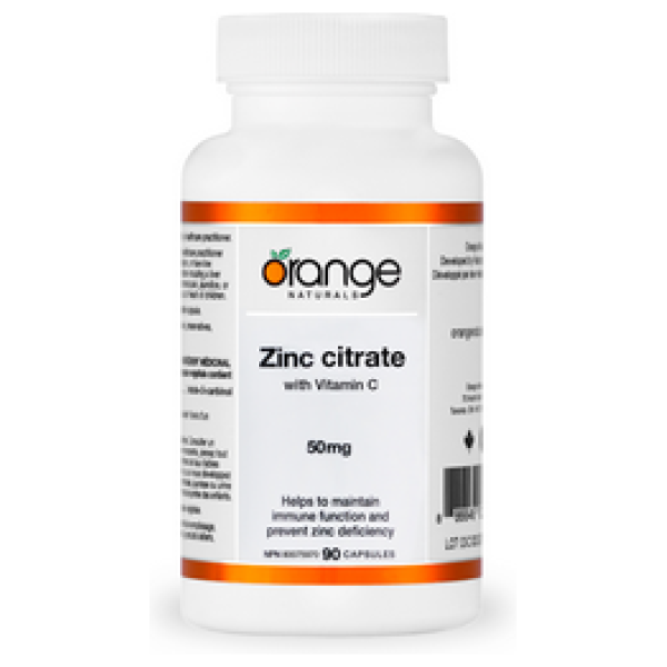 Orange Naturals Zinc + Vitamin C