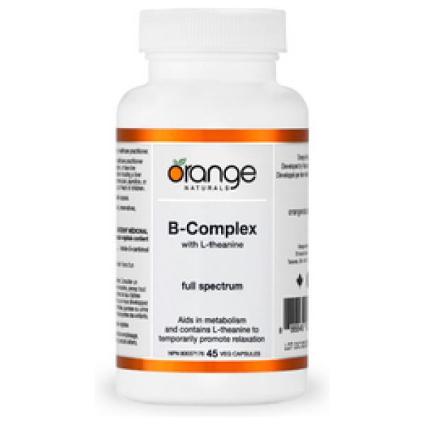 Orange Naturals B-Complex With L-theanine
