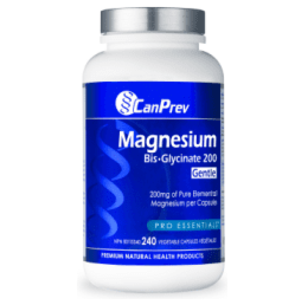 CanPrev Magnesium Bis-Glycinate 200 Gentle