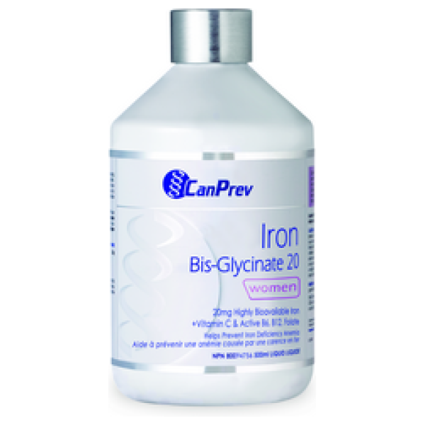 CanPrev Iron Bis-Glycinate 20 Liquid