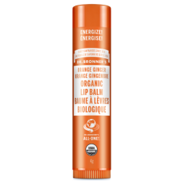 Dr. Bronner's Magic Soap Orange Ginger Lip Balm
