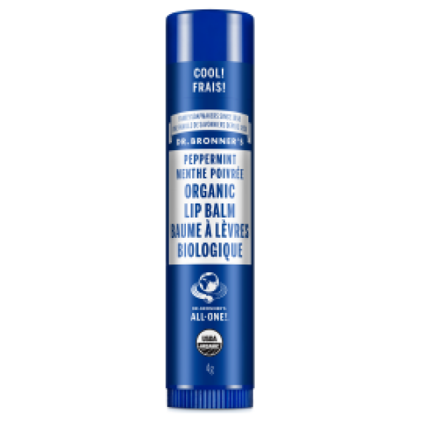 Dr. Bronner's Magic Soap Peppermint Lip Balm