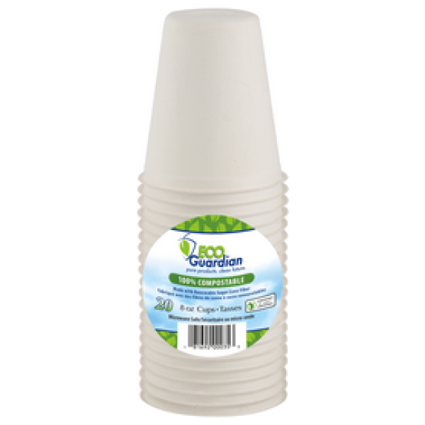 Eco Guardian Compostable 8oz Cups