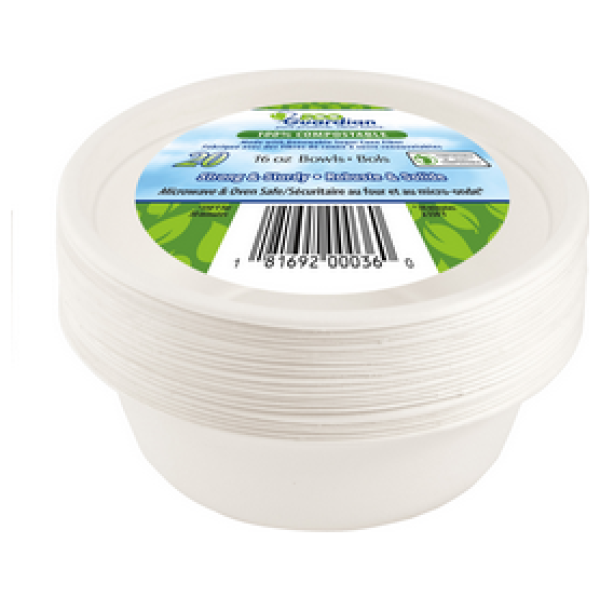 Eco Guardian Compostable 16oz Bowls