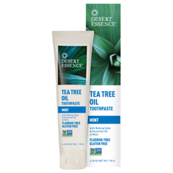 Desert Essence Tea Tree Oil Toothpaste With Mint