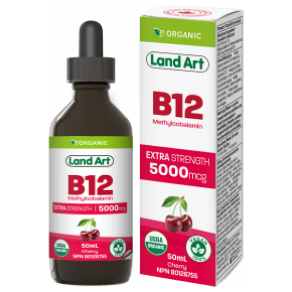 Land Art B12 Drops Extra Strength