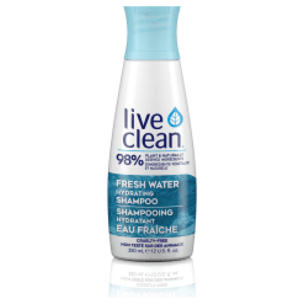 Live Clean Fresh Water Shampoo 350ml