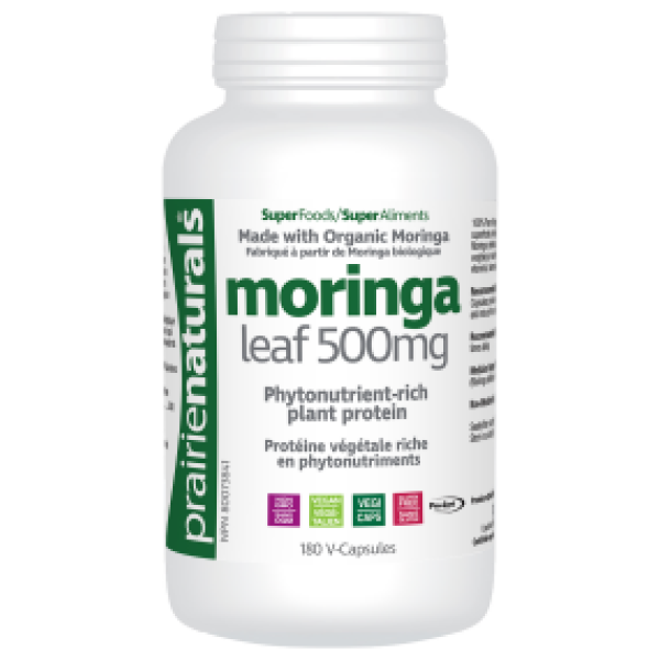 Prairie Naturals Health Products Inc. Organic Moringa Leaf