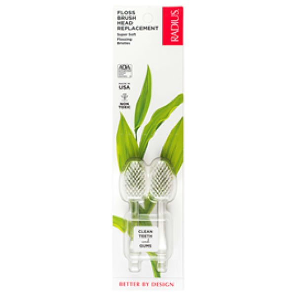 Radius Corporation Replacement Head 2-Pack, Floss