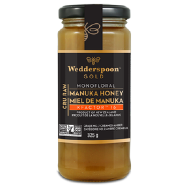 Wedderspoon Raw Manuka Honey KFactor16