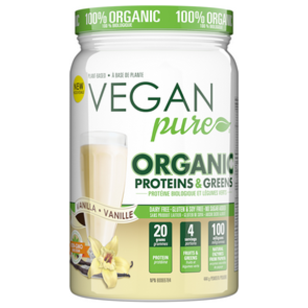 Vegan Pure Organic Protein & Greens Vanilla
