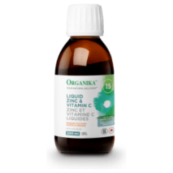 Organika Liquid Zinc&Vitamin C Orange