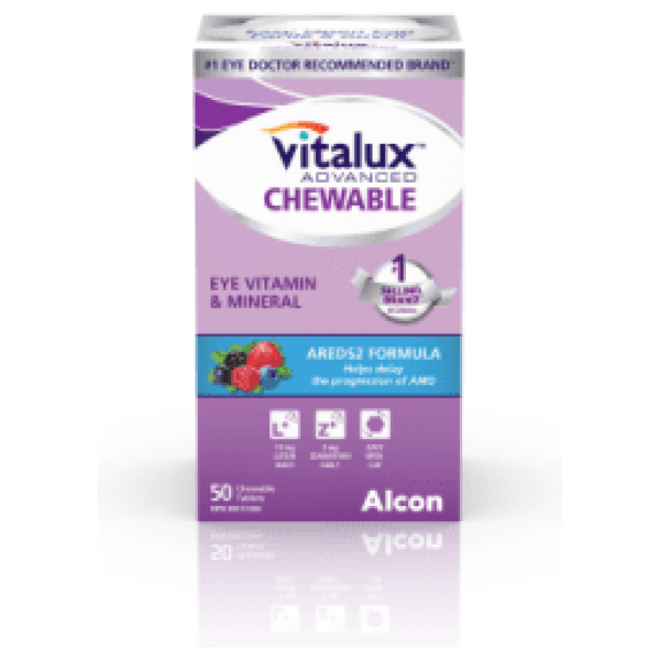 Vitalux Advanced Chewable AREDS2 Formula