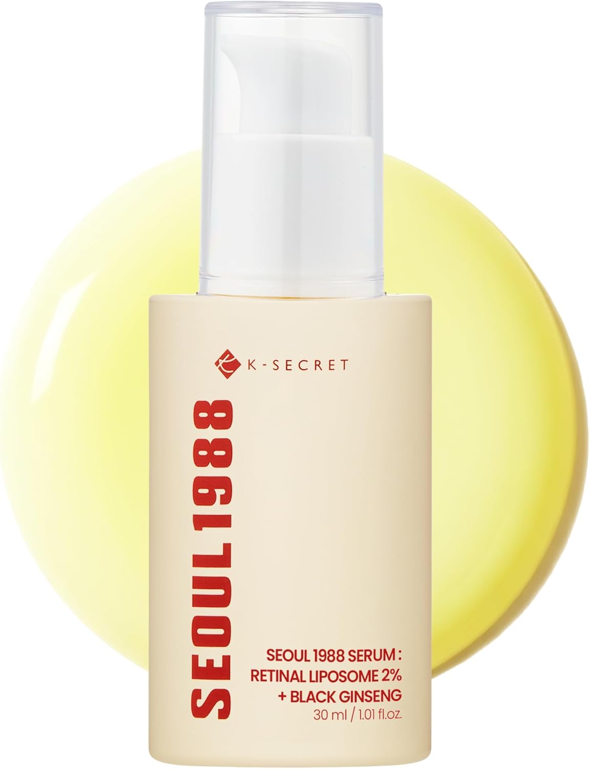 61-CFyIE3vL._AC_SL1500_ K-SECRET SEOUL 1988 Retinal Serum: 2% Retinal - 30ml - Image 1